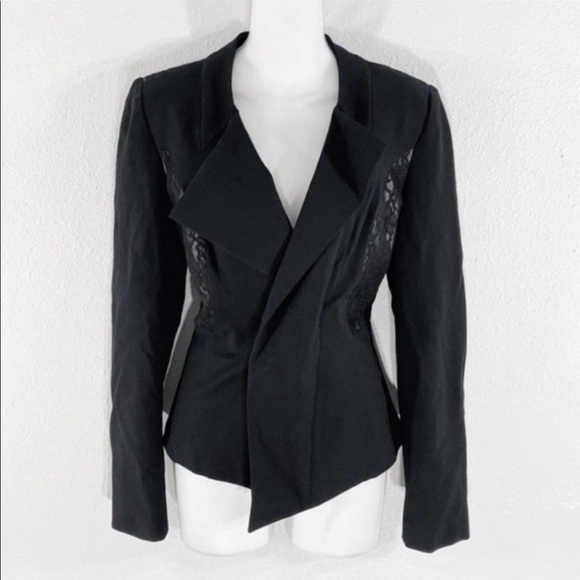 Cache Jackets & Blazers - CACHÉ 10 black multimedia jacket